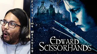 Edward Scissorhands (1990) Reaction & Review! FIRST TIME WATCHING!!