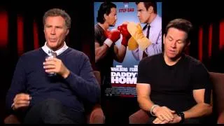 Will Ferrell och Mark Wahlberg tävlar - i och på svenska