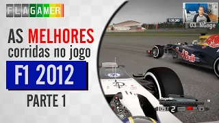 As Melhores Corridas do FLAGAMER no jogo F1 2012 da Codemasters (Parte 1)