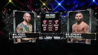 Stephens vs. Emmett (UFC : Fight night) part 1