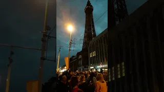 Big switch on. Blackpool Illuminations 2023.