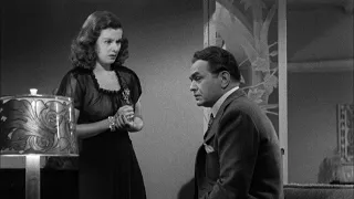 The Woman in the Window 1944 Film Noir Edward G. Robinson, Joan Bennett, Dan Duryea Fritz Lang 1080P