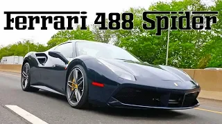 2019 Ferrari 488 Spider - all the new bits! (and a drag race)