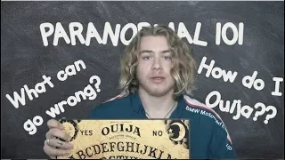 HOW TO USE A OUIJA BOARD / OUIJA BOARDING TIPS (Instruction Video) - PARANORMAL 101