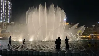 The Dubai Fountain Baba Yetu