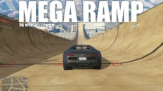 NEW🔥MEGA RAMPA!!!🔥(GRAND THEFT AUTO 5 ONLINE PS4)