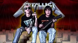 Metalhead Kids do "Battery" in Homemade Music Video (1989)