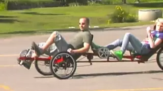 The Viking Recumbent Tandem Trike