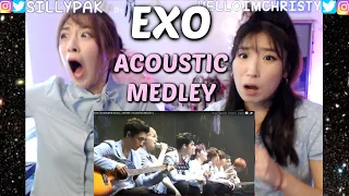 EXO ACOUSTIC MEDLEY IN SEOUL (SISTERS REACTION)