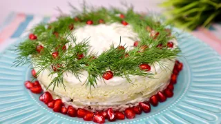 Салат с говядиной на праздничный стол . Новогоднее меню 2023 / Beef salad for the New Year . Eng sub