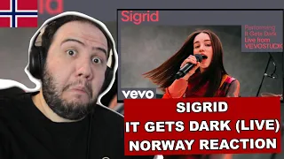Sigrid - It Gets Dark (Live) | Vevo Studio Performance | Utlendings Reaksjon | 🇳🇴 Norway REACTION