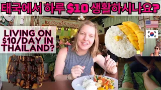 [AMWF] LIVING ON $10/DAY IN THAILAND...IS IT POSSIBLE??/ [ENG/KR SUB] / CHIANG MAI