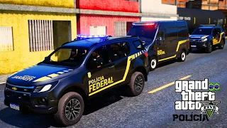POLÍCIA FEDERAL | COMBOIO É ATACADO | GTA 5 POLICIAL💀(LSPDFR)