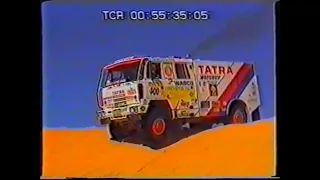 Tatra -  3.část Rallye Granada - Dakar 1996  (unikátní záběry z vrtulníku)