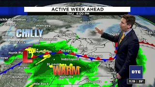 Metro Detroit weather forecast at 11 p.m. on March 16, 2020