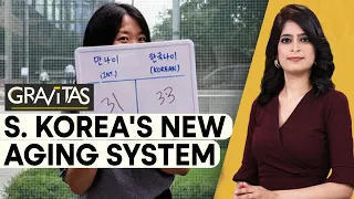 Gravitas: South Korea introduces new age-counting system | Will people age backwards?