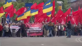 Communism Nostalgia at Ukraine May Day Parade