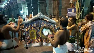 மதுரைமீனாட்சி அம்மன் இரவு பள்ளியறைபூஜை  Madurai meenakshi temple night ceremony #madurai # Meenakshi