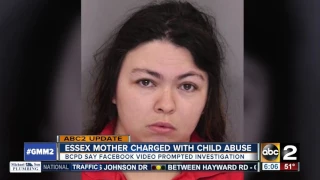 Baltimore County mother in viral video charged with child abuse