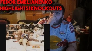 FEDOR ''The Last Emperor'' EMELIANENKO || Highlights/Knockouts ᴴᴰ REACTION!!!!