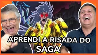 Aprendi a fazer a RISADA DO SAGA com o dublador GILBERTO BAROLI