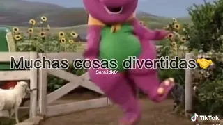 barney es un dinosaurio aunque se extinguieron :v