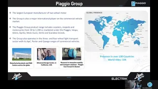 Diego Graffi, Chairman & MD, Piaggio Vehicles | CAV Summit