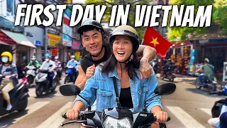 First Impressions of Vietnam 🇻🇳 (Our First Day in Hanoi)