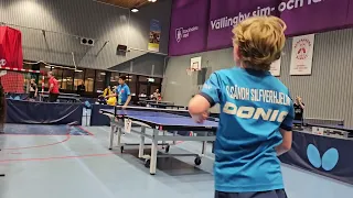 Gabriel vs Svante Sänd Silfverhjelm (swedens 5:th best 2012). Ängbys Vårpool