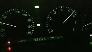 1998 UCF20 Toyota Celsior (LS400) Acceleration (MPH)