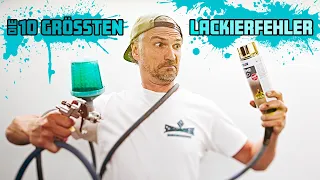 Die 10 größten Fehler beim Lackieren | Dannys SCHRAMMWERK