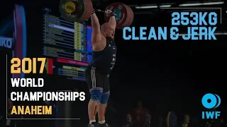 Mart Seim | 253kg Clean & Jerk