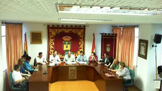 Pleno Municipal Ordinario Ayuntamiento de Quesada.31 mayo 2018