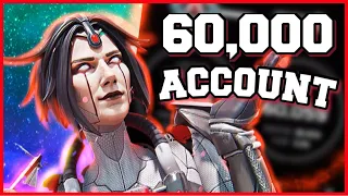 60,000+ Account Tour 25K Horizon - 11K+ Lifeline - 3 Heirlooms - Apex Legends Season 12