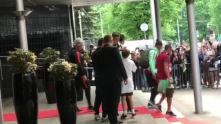 Cristiano Ronaldo Meeting in Riga(Latvia)🇱🇻