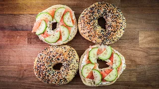 How to make Soft & Chewy Bagels by Hand