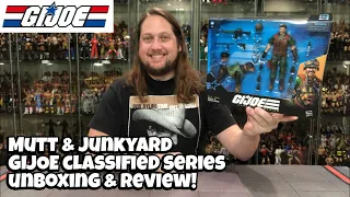 Mutt & Junkyard GIJOE Classified Series Unboxing & Review!