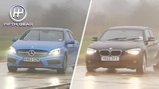 Mercedes A Class VS BMW 1 Series | Fifth Gear Team Test Classic