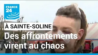 Méga-bassines à Sainte-Soline : affrontements qui ont viré au chaos ce samedi 25 mars