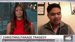 ‘Happened So Fast': Witness to Christmas Parade Tragedy Recounts What Happened | NBC Chicago