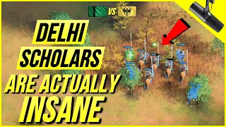 Age of Empires 4 - Delhi Scholars Heal CRAZY Fast