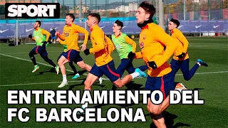 👀 El FC BARCELONA sigue preparando el PARTIDO ante el ATLÉTICO DE MADRID sin los INTERNACIONALES