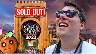 HHN 31 SOLD OUT at Halloween Horror Nights 2022