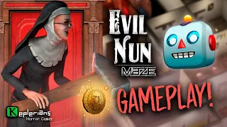 EVIL NUN MAZE FIRST GAMEPLAY | KEPLER PLAYING HIGH LEVEL | Keplerians Gameplay CHALLENGE