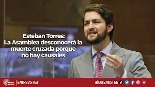 Esteban Torres | La Asamblea desconocerá la muerte cruzada porque no hay cáusales
