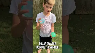 Reusable water balloons -which shape is better?! #amazonfinds #waterballoons #cooltoys #amazonreview