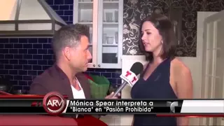 Jorge Bernal entrevista a Monica Spear en Pasion Prohibida