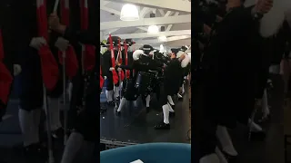 Top Secret Drum Corps performing at Drumming for Drinks 2018