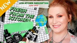 *NEW SUBSCRIPTION* LUSH KITCHEN JUNE 2020 SUBSCRIPTION BOX UNBOXING-SHIPS WORLDWIDE