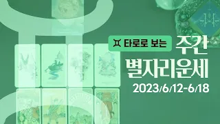 [타로/종합운] 2023년 6월 셋째주 별자리운세💫 (6/12 ~ 6/18)